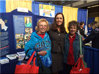 Senator Lisa Baker with constituents