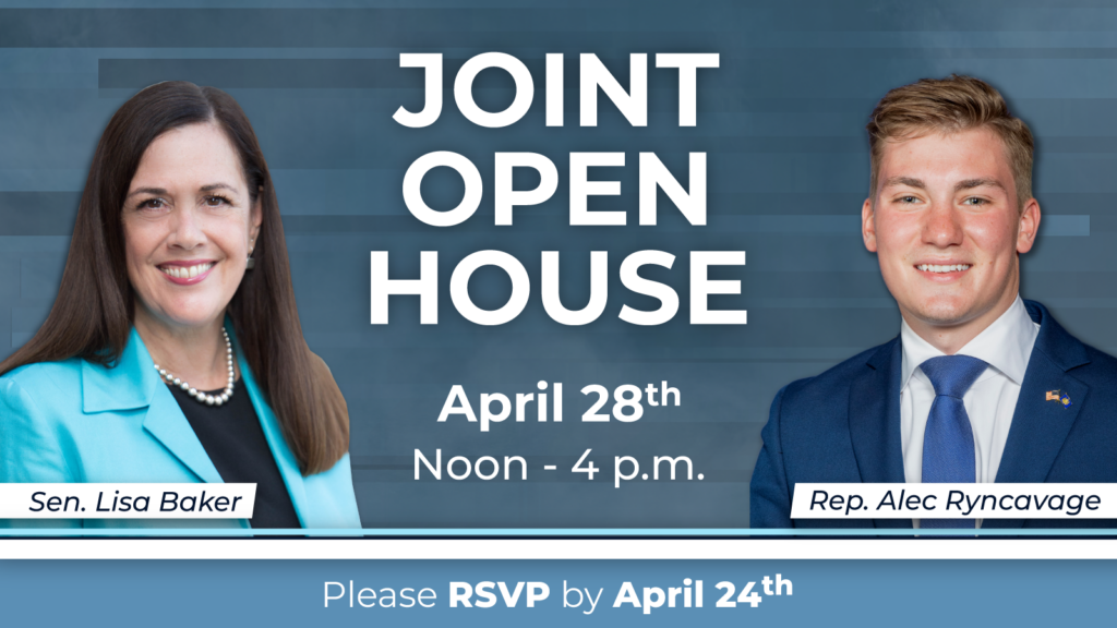 Representative Ryncavage Baker, Ryncavage to Host Open House at District Offices - Senator Baker