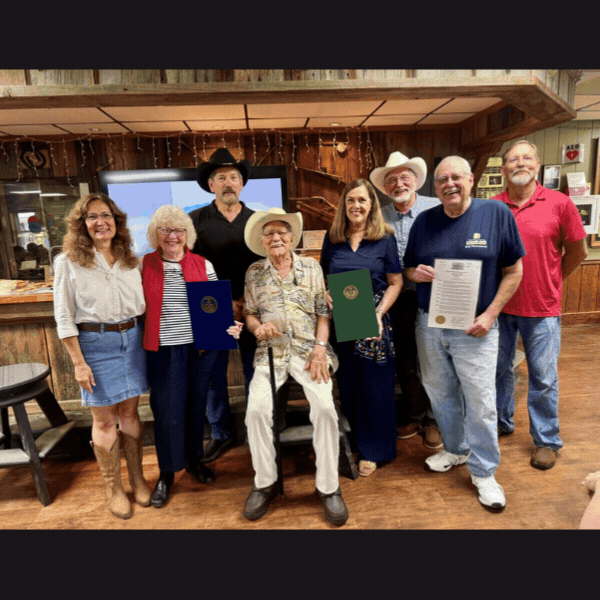 Slide show of Sen. Baker with William and his friends and family