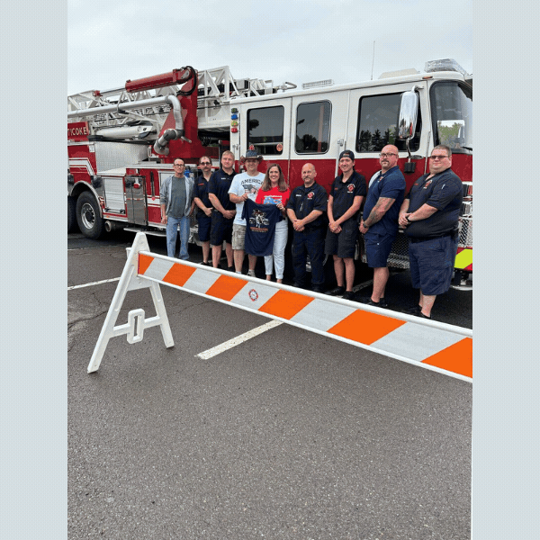 Slide show of Sen. Baker with Nanticoke Historical Society and Nanticoke Fire Department