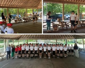 Sen. Baker, Rep. Pugh, and D.A Joe Peters with Troop P Cadets