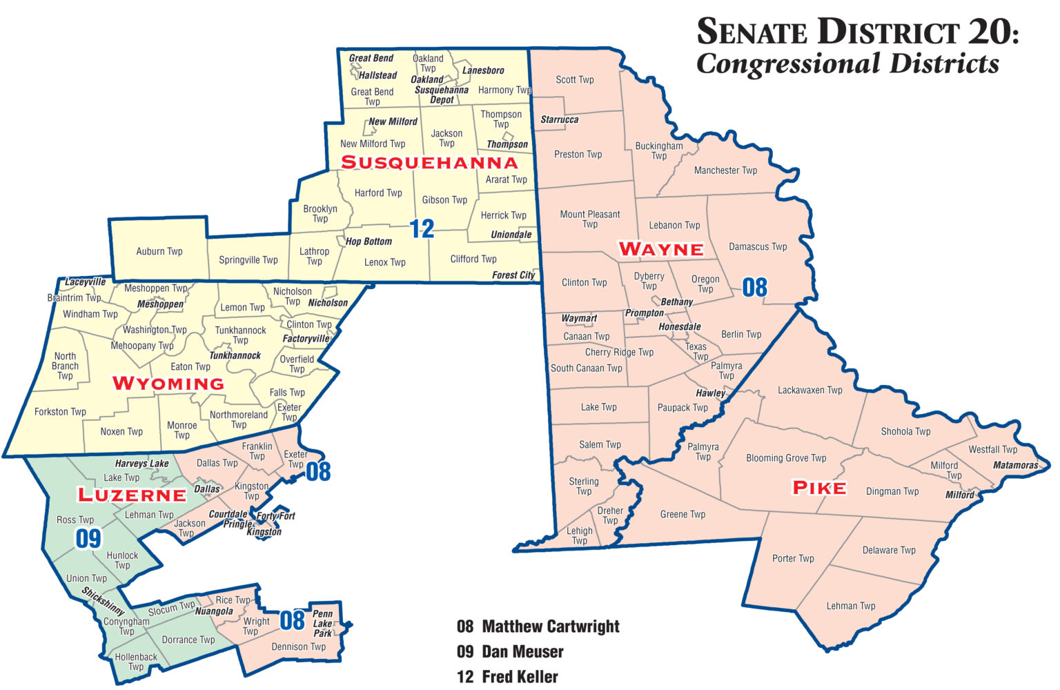 20th Congressional District California Map Map